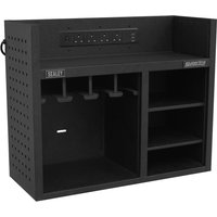 Sealey Superline Pro Power Tool Storage and Power Strip Unit Black