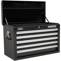 Sealey Superline Pro 5 Drawer Tool Chest Black Sealey Superline Pro 5 Drawer Tool Chest Black