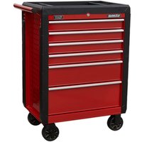 Sealey AP3406 6 Drawer Roller Cabinet Red Sealey AP3406 6 Drawer Roller Cabinet Red