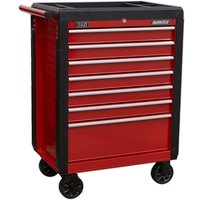 Sealey AP3407 7 Drawer Roller Cabinet Red Sealey AP3407 7 Drawer Roller Cabinet Red