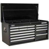 Sealey Superline Pro 14 Drawer Heavy Duty Tool Chest Black