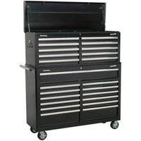 Sealey Superline Pro 23 Drawer Roller Cabinet and Tool Chest Black Sealey Superline Pro 23 Drawer Roller Cabinet and Tool Chest Black