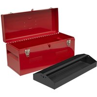 Heavy Duty Metal Tool Box Tote Tray
