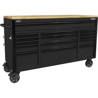 Superline Pro 15 Drawer Tool Roller Cabinet Workbench