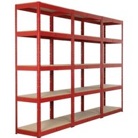 3 Piece 5 Shelf Capacity per Level Racking Unit