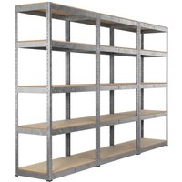 Sealey 3 Piece 5 Shelf 350kg Capacity per Level Racking Unit