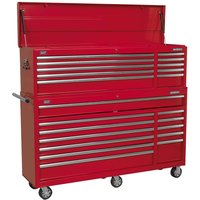 23 Drawer Wide Tool Roller Cabinet Top Chest Combo