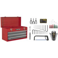 American Pro 3 Drawer Tool Chest + 93 Piece Tool Kit