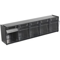Stackable Wall Mountable Bin Storage Cabinet