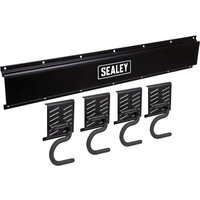 APH Wall Mount Storage Rail S Prong Hooks Kit
