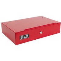 Sealey Roller Cabinet Side Box for Long Handle Tools Red Sealey Roller Cabinet Side Box for Long Handle Tools Red