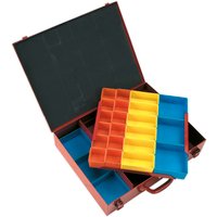 27 Compartment Metal Organiser Case