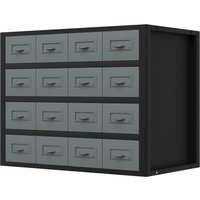 Mid Unit 16 Drawers Modular Racking System