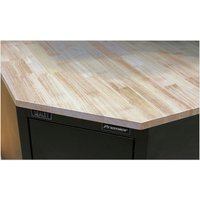 Oak Corner Worktop Modular Corner Floor Cabinet