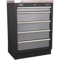 Sealey Superline Pro Modular Cabinet 5 Drawer MSS System Black / Grey Sealey Superline Pro Modular Cabinet 5 Drawer MSS System Black / Grey