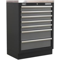 Sealey Superline Pro MSS 7 Drawer Cabinet Black / Grey Sealey Superline Pro MSS 7 Drawer Cabinet Black / Grey