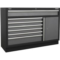 Superline Modular 7 Drawer Floor Cabinet