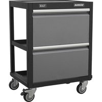Sealey Superline Pro Modular Mobile Workshop Trolley Black / Grey Sealey Superline Pro Modular Mobile Workshop Trolley Black / Grey