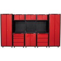 Sealey American Pro Modular Storage System Combo Black / Red Sealey American Pro Modular Storage System Combo Black / Red