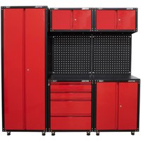 Sealey American Pro Modular Storage System Combo Black / Red