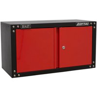 Sealey American Pro Modular 2 Door Wall Cabinet Black / Red Sealey American Pro Modular 2 Door Wall Cabinet Black / Red