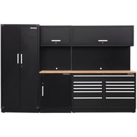 Sealey Premier MSS Oak Worktop Storage System Combo 3255mm 690mm 2110mm Sealey Premier MSS Oak Worktop Storage System Combo 3255mm 690mm 2110mm