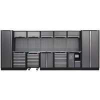 Sealey Superline Pro MSS Stainless Steel Worktop Storage System 4915mm 485mm 2000mm Sealey Superline Pro MSS Stainless Steel Worktop Storage System 4915mm 485mm 2000mm