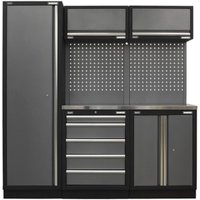 Superline Pro MSS Stainless Steel Worktop Storage Combo