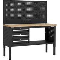 Sealey Superline Pro 3 Drawer Modular Workbench and Pegboard 1.52m Sealey Superline Pro 3 Drawer Modular Workbench and Pegboard 1.52m