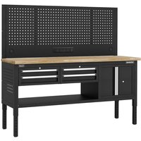 Sealey Superline Pro 4 Drawer Modular Workbench and Pegboard 1.83m