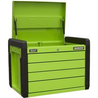 Sealey Superline Pro 4 Drawer Push To Open Tool Chest Green