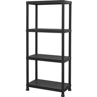 Sealey 4 Shelf Plastic Racking Shelving Unit Sealey 4 Shelf Plastic Racking Shelving Unit