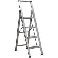 Sealey Trade Aluminium Step Ladder 4 Sealey Trade Aluminium Step Ladder 4