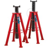 Sealey AS10H Heavy Duty Extra Height Axle Stands 10 Tonne Sealey AS10H Heavy Duty Extra Height Axle Stands 10 Tonne