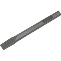 Sealey Hex Shank Flat Chisel for Bosch and Makita Breakers 375mm 30mm Sealey Hex Shank Flat Chisel for Bosch and Makita Breakers 375mm 30mm