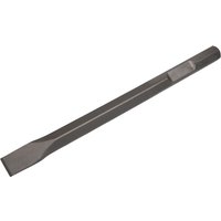 Sealey Hex Shank Flat Chisel for Bosch and Makita Breakers 450mm 30mm Sealey Hex Shank Flat Chisel for Bosch and Makita Breakers 450mm 30mm