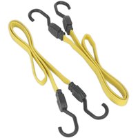 Sealey Flat Bungee Elastic Cord Set 910mm Sealey Flat Bungee Elastic Cord Set 910mm