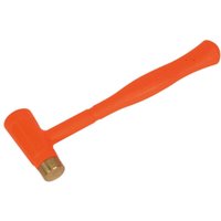 Sealey Brass Face Dead Blow Hammer 680g Sealey Brass Face Dead Blow Hammer 680g
