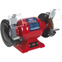 Sealey BG150XLW 150mm Wire Wheel and Bench Grinder 240v Sealey BG150XLW 150mm Wire Wheel and Bench Grinder 240v