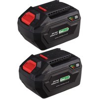 Sealey BK06 20v Cordless SV20V Li-ion Battery 6ah Pack of 2 6ah Sealey BK06 20v Cordless SV20V Li-ion Battery 6ah Pack of 2 6ah