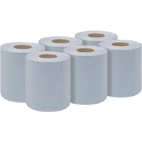 Sealey Blue 2 Ply Paper Wipes 60 metre Rolls Pack of 6 Sealey Blue 2 Ply Paper Wipes 60 metre Rolls Pack of 6