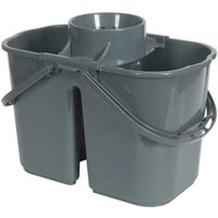 Sealey Dual Compartment Mop Bucket 15l Sealey Dual Compartment Mop Bucket 15l