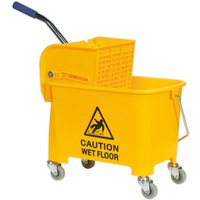 Sealey Heavy Duty Wheeled Mop Bucket 20l Sealey Heavy Duty Wheeled Mop Bucket 20l