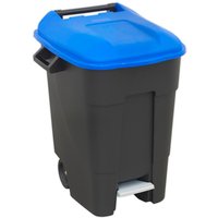 Sealey Foot Pedal Wheelie Bin 100l Blue Sealey Foot Pedal Wheelie Bin 100l Blue