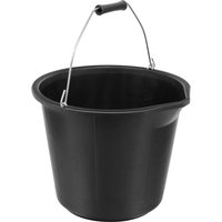 Sealey Polypropylene Plastic Bucket with Pouring Spout 14l Black Sealey Polypropylene Plastic Bucket with Pouring Spout 14l Black