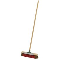 Sealey Heavy Duty Hard Bristle Broom and Scraper 16" Sealey Heavy Duty Hard Bristle Broom and Scraper 16"