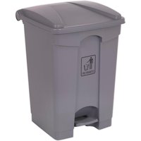 Sealey Plastic Pedal Bin 45l Grey Sealey Plastic Pedal Bin 45l Grey