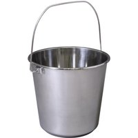 Sealey Stainless Steel Mop Bucket 12l Sealey Stainless Steel Mop Bucket 12l