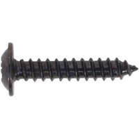Self Tapping Flange Head Pozi Screws Black 3.5mm 19mm Pack of 100 Self Tapping Flange Head Pozi Screws Black 3.5mm 19mm Pack of 100