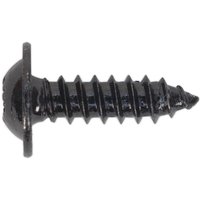 Sealey - Self Tapping Screw 4.8 x 16MM Flanged Head Black Pozi bs 4174 Pack of 100